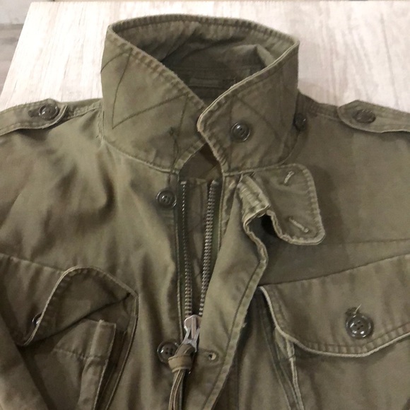 COPY - J Crew Army Field Jacket Xl - Picture 3 of 3